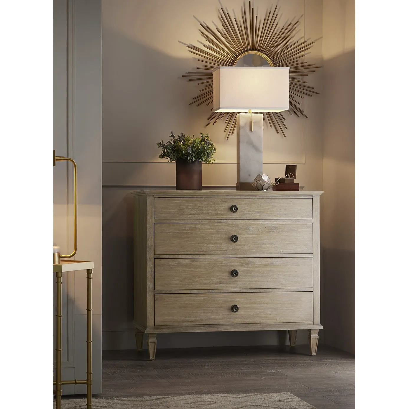 Madison Park Signature Victoria Light Natural Small Dresser