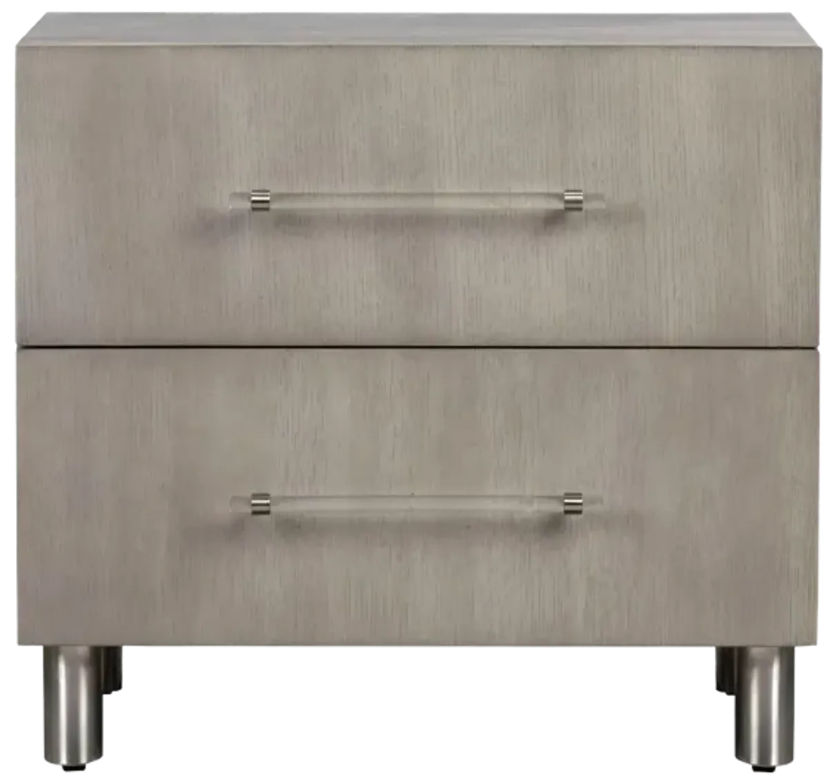 Argento Nightstand in Misty Grey