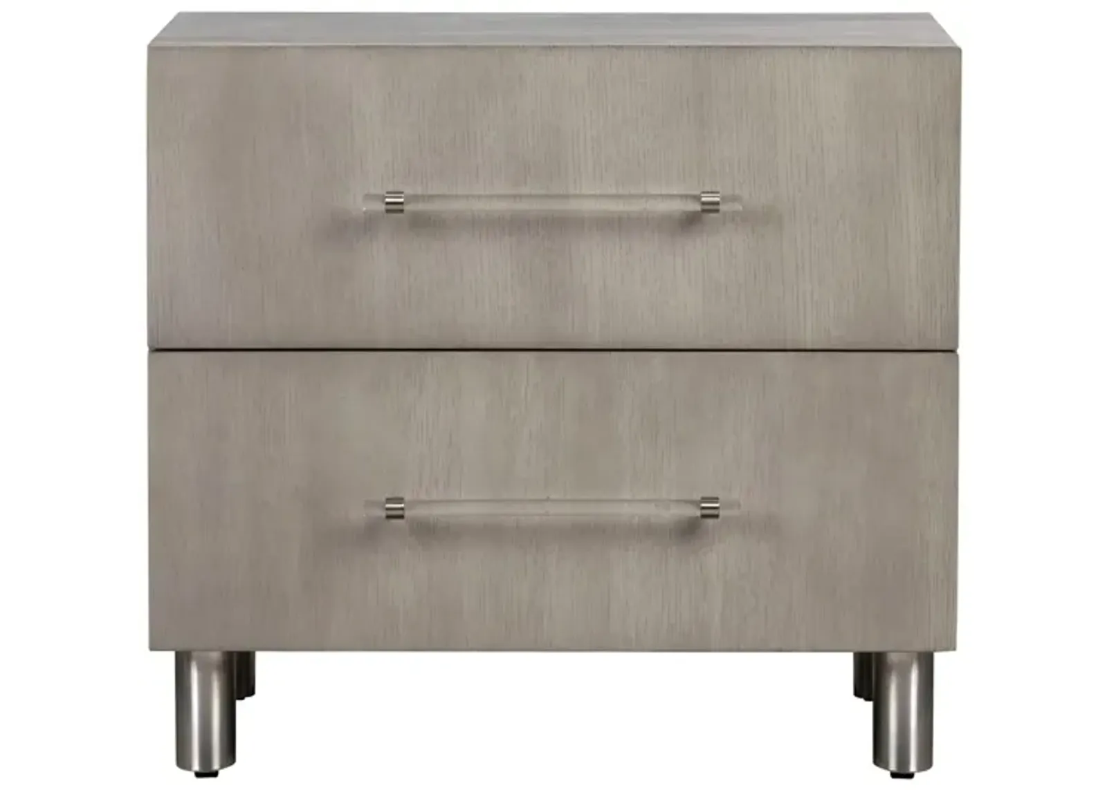 Argento Nightstand in Misty Grey