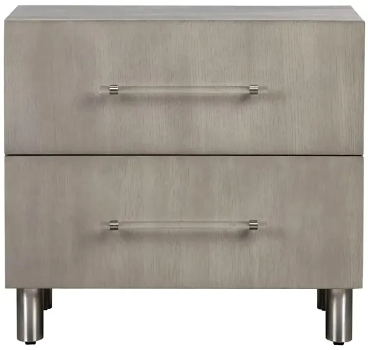 Argento Nightstand in Misty Grey