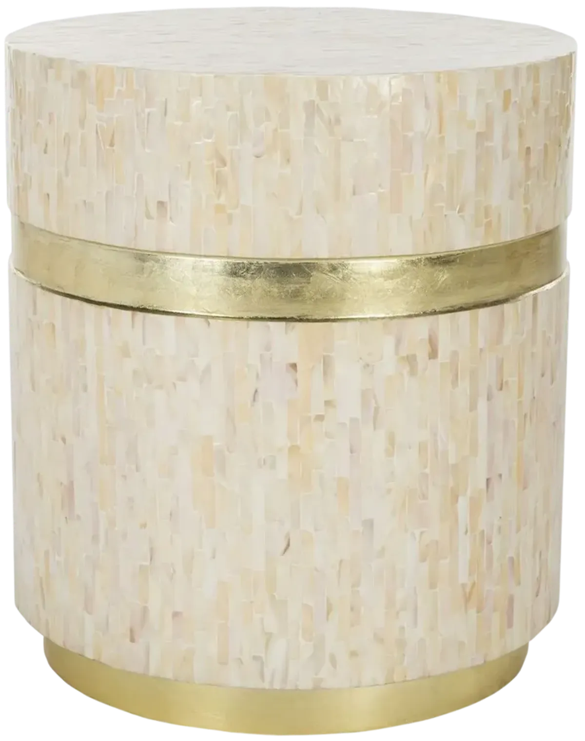 PERLA MOSAIC ROUND SIDE TABLE