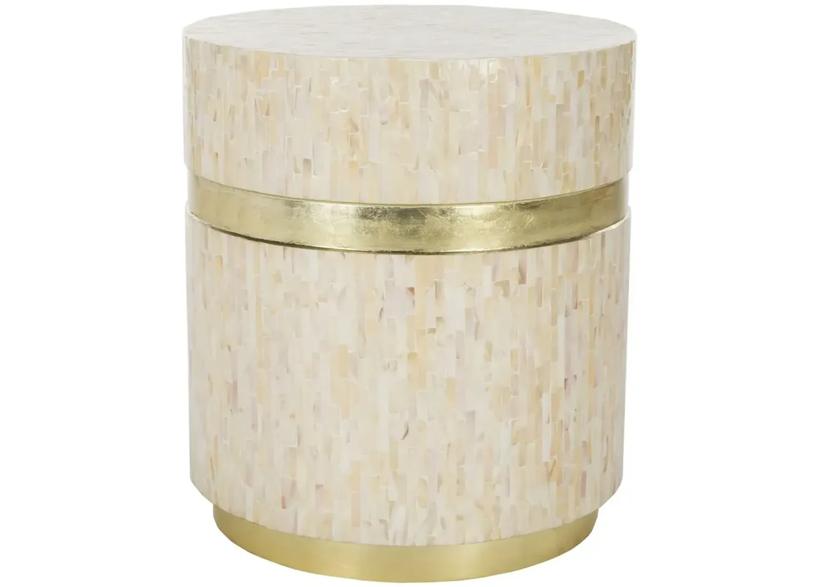 PERLA MOSAIC ROUND SIDE TABLE