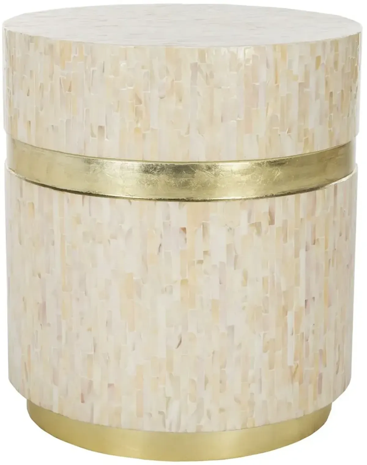 PERLA MOSAIC ROUND SIDE TABLE