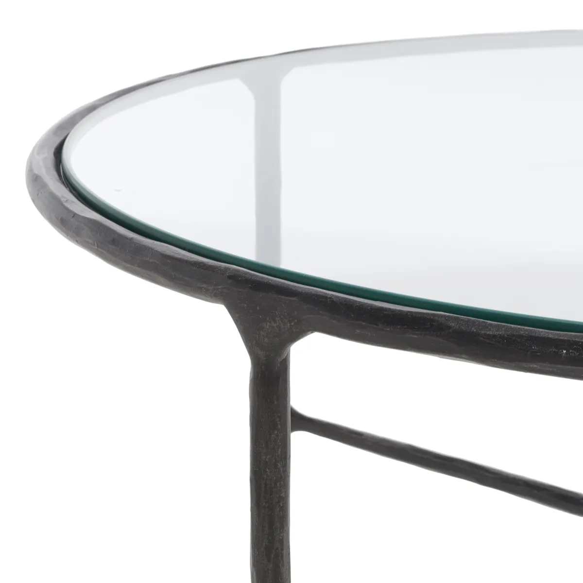 Jessa Round Metal Coffee Table