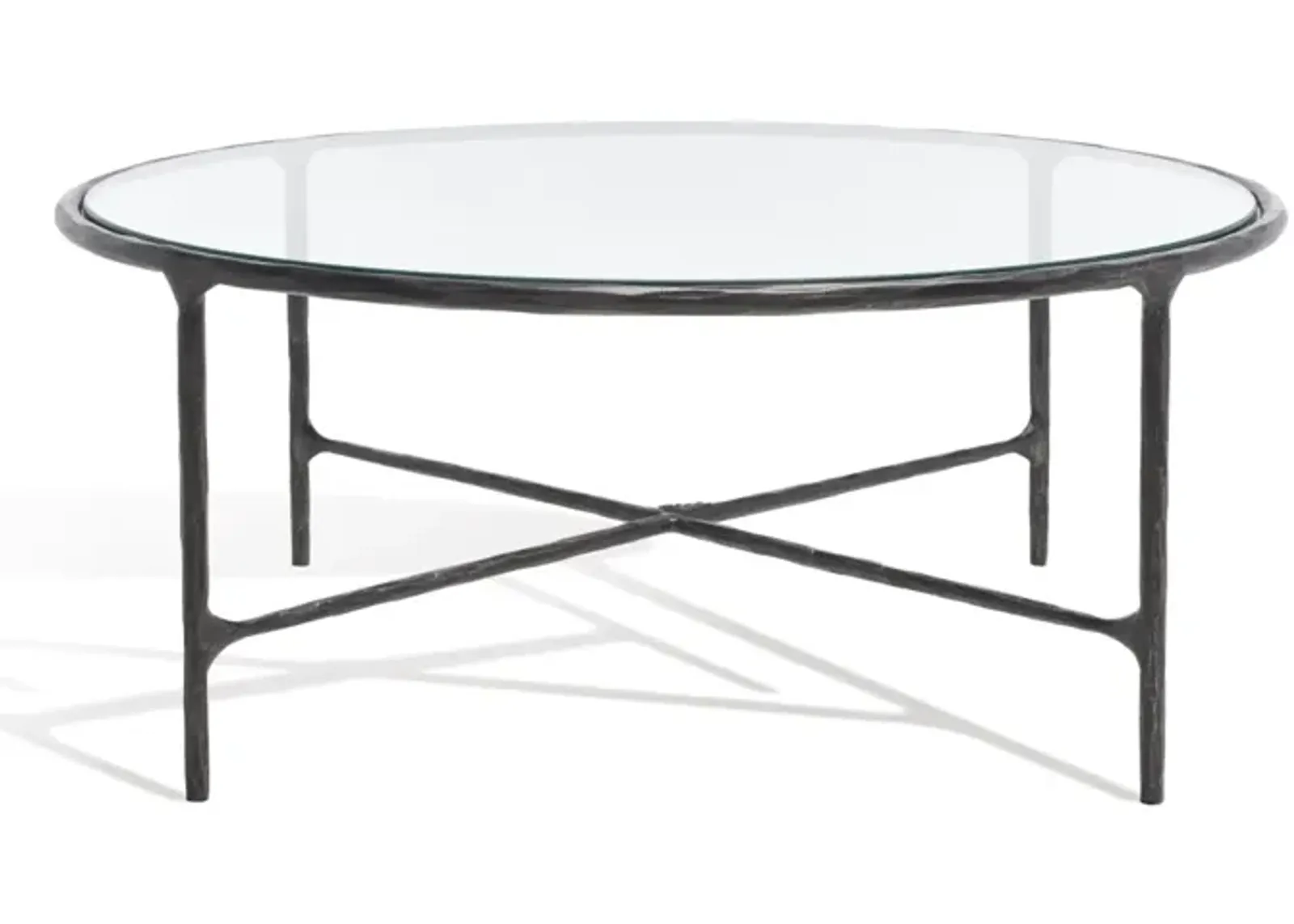 Jessa Round Metal Coffee Table