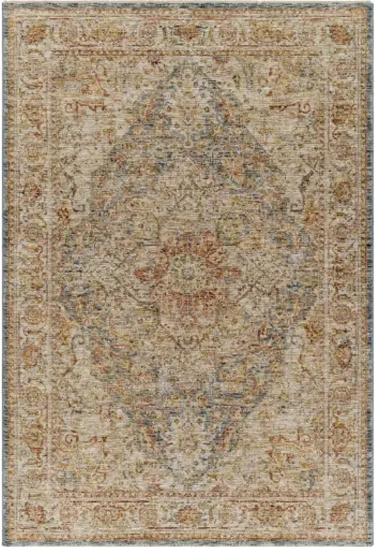 Naila IAL-2317 2'7" x 7'3" Machine Woven Rug