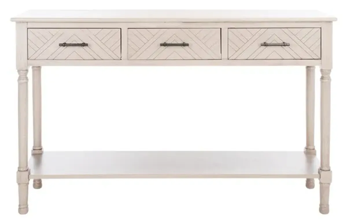 PEYTON 3 DRAWER CONSOLE TABLE