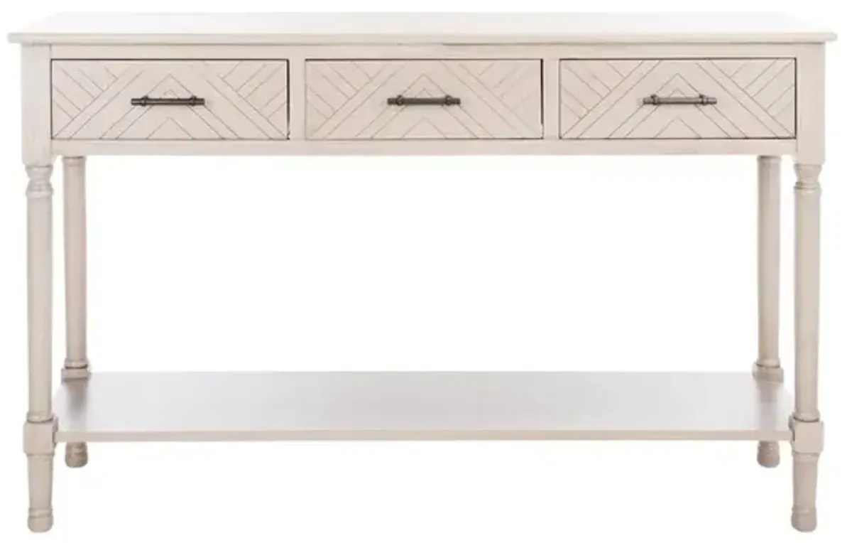 PEYTON 3 DRAWER CONSOLE TABLE