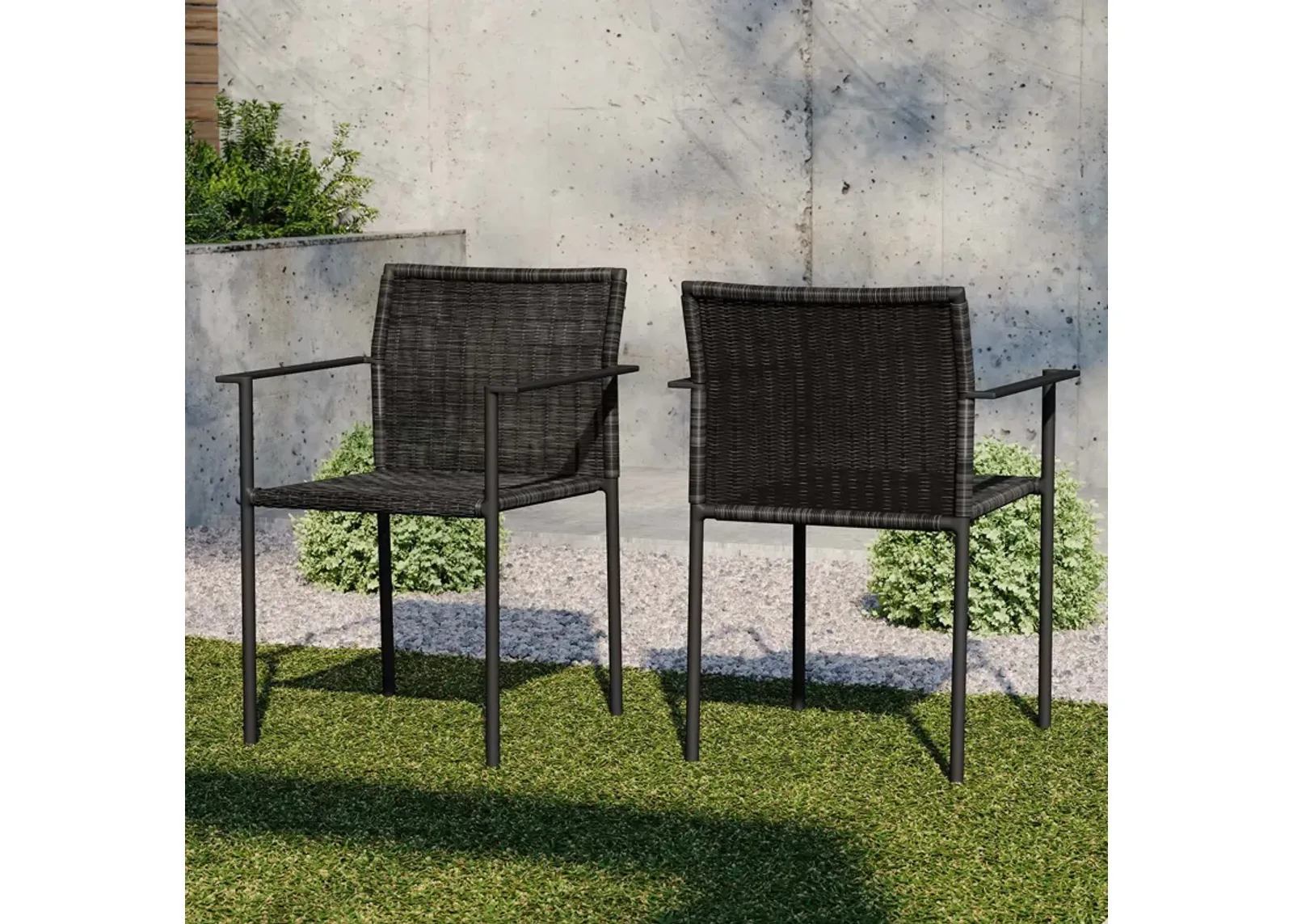 Lagoon Outdoor Patio Dining Armchair - Set of 2