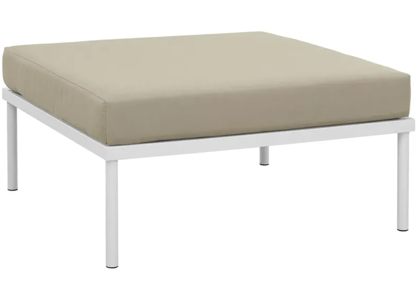 Harmony Outdoor Patio Aluminum Ottoman