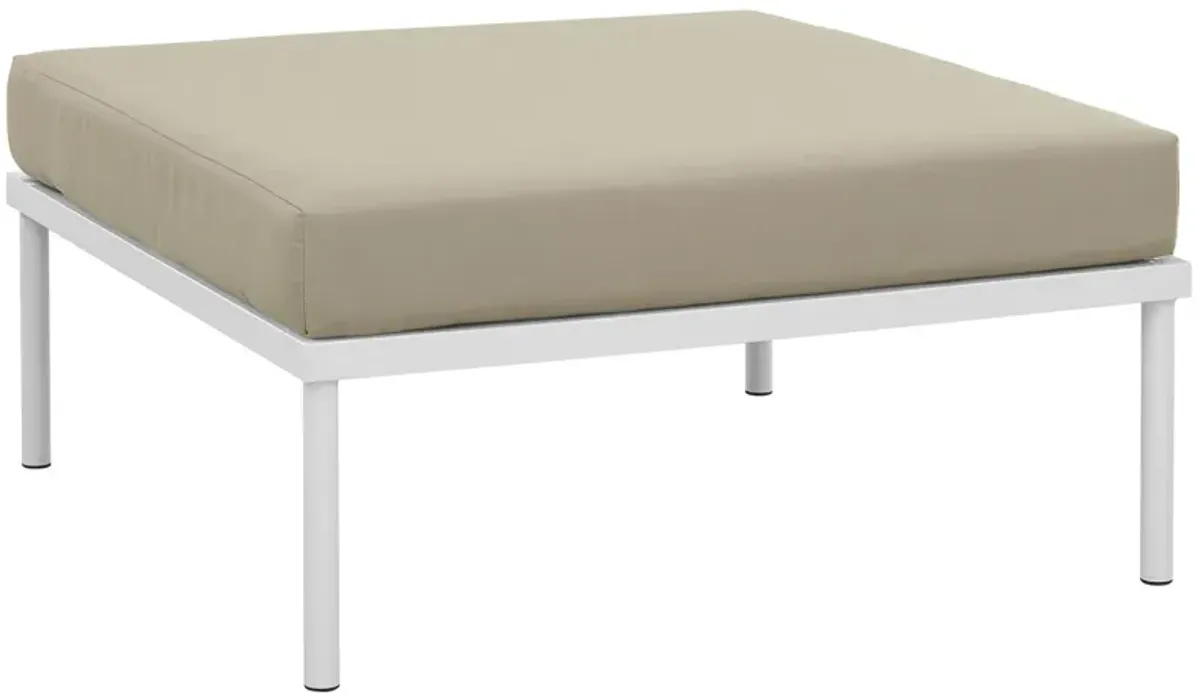 Harmony Outdoor Patio Aluminum Ottoman