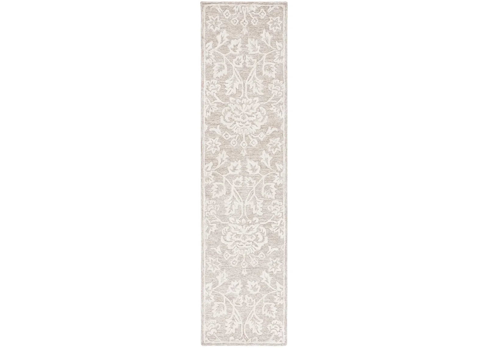 GLAMOUR 551 BEIGE  2'-3' x 9' Runner Rug