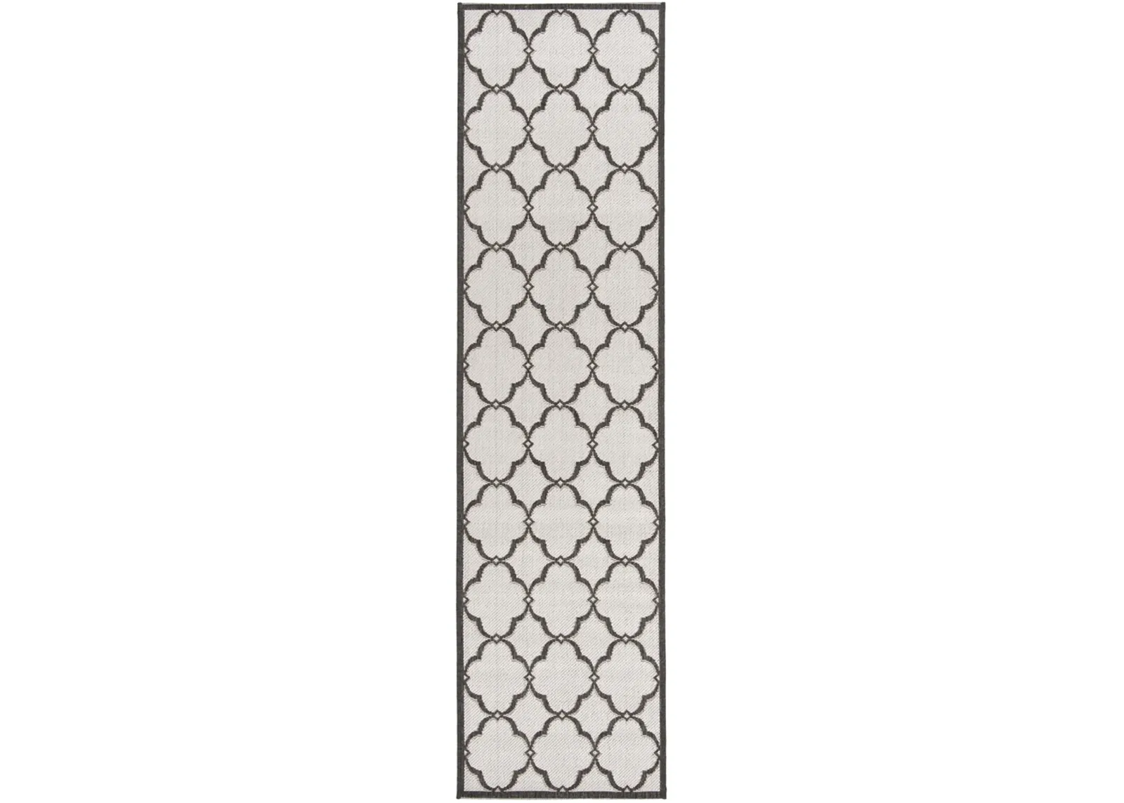 BEACH HOUSE 125 Grey 2'-2' X 10' Runner Rug