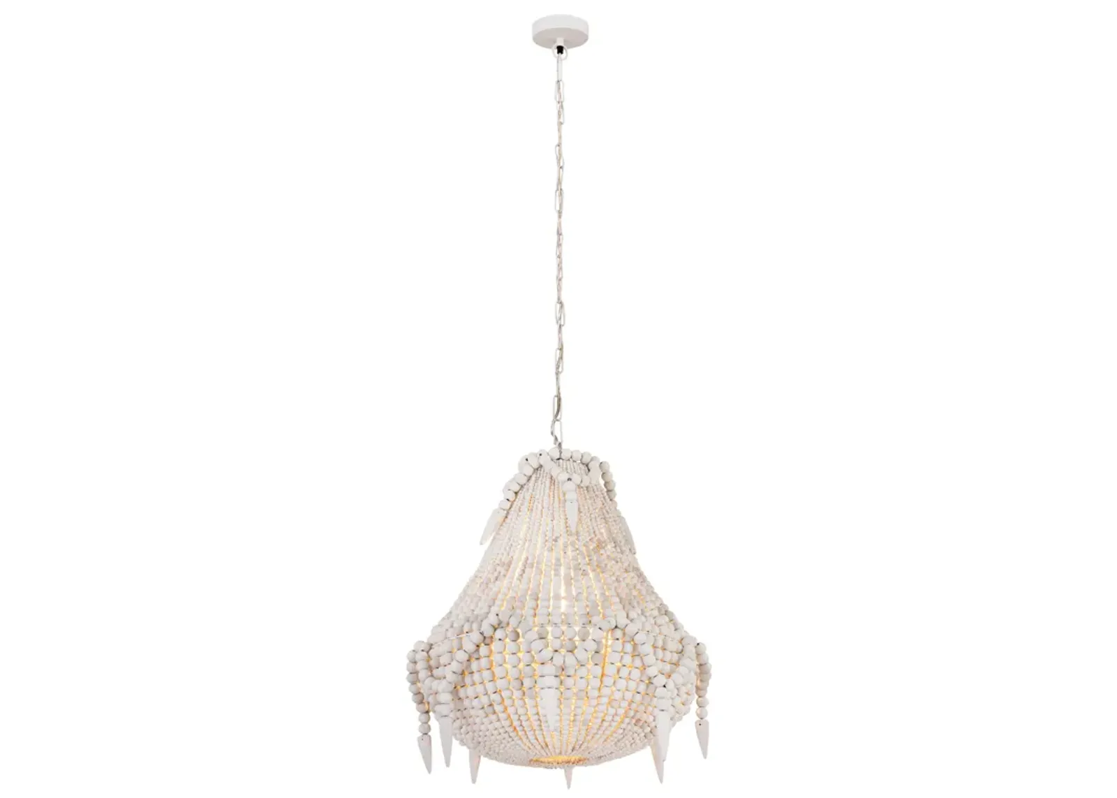 Phoebe Grove 18" Wide 1-Light Pendant - White