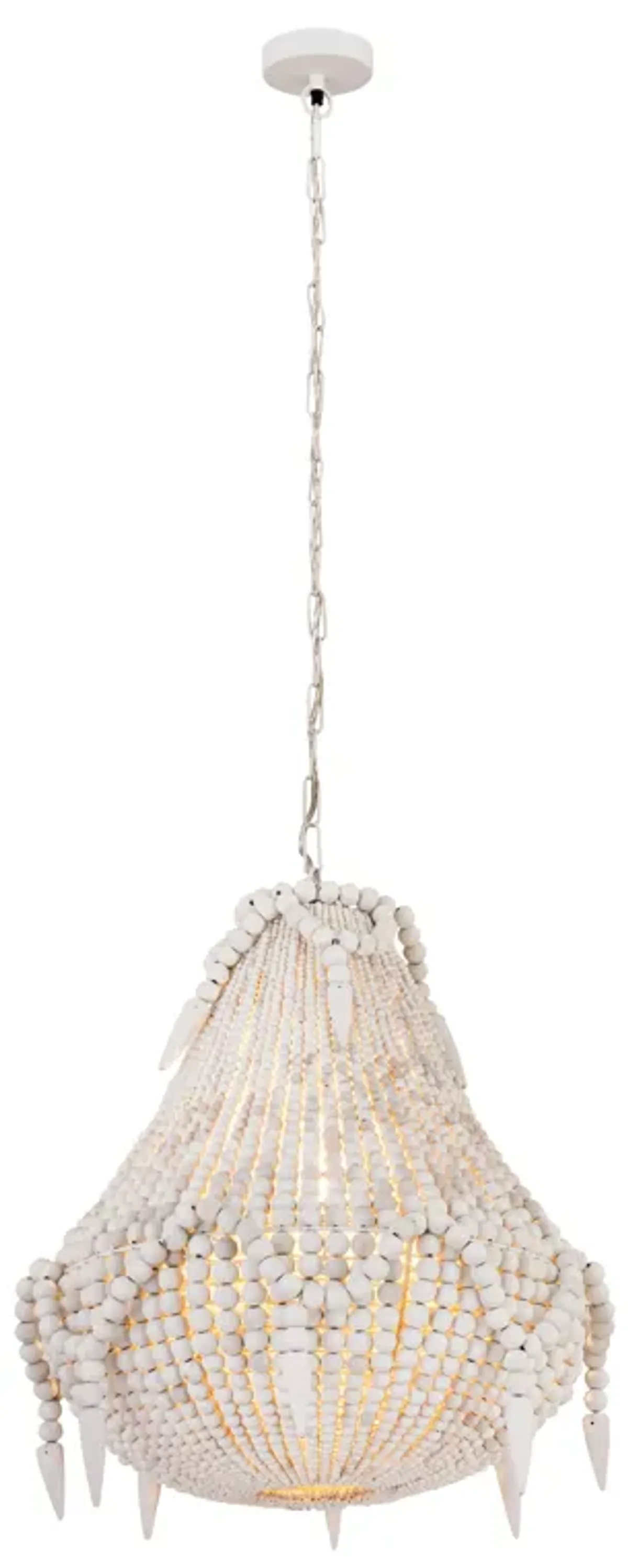 Phoebe Grove 18" Wide 1-Light Pendant - White