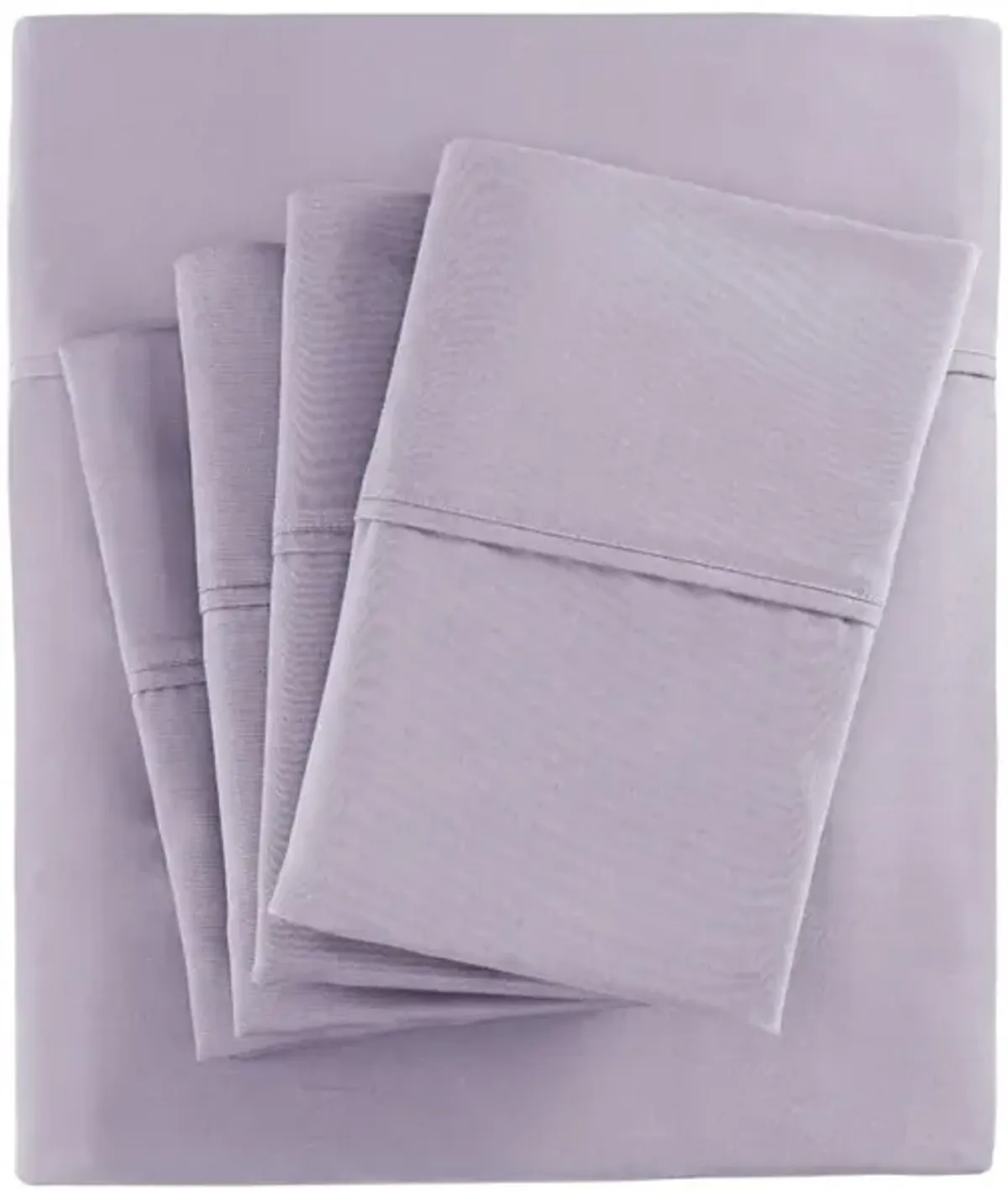 Madison Park 800 Thread Count Purple Cotton Blend Sateen Sheet Set