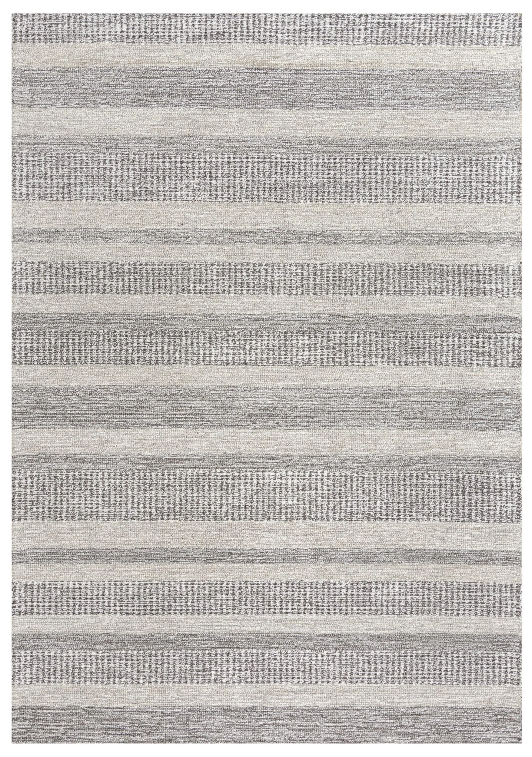 Taylor Brown/Natural  Wool 7'9" x 9'9" Rectangle Rug