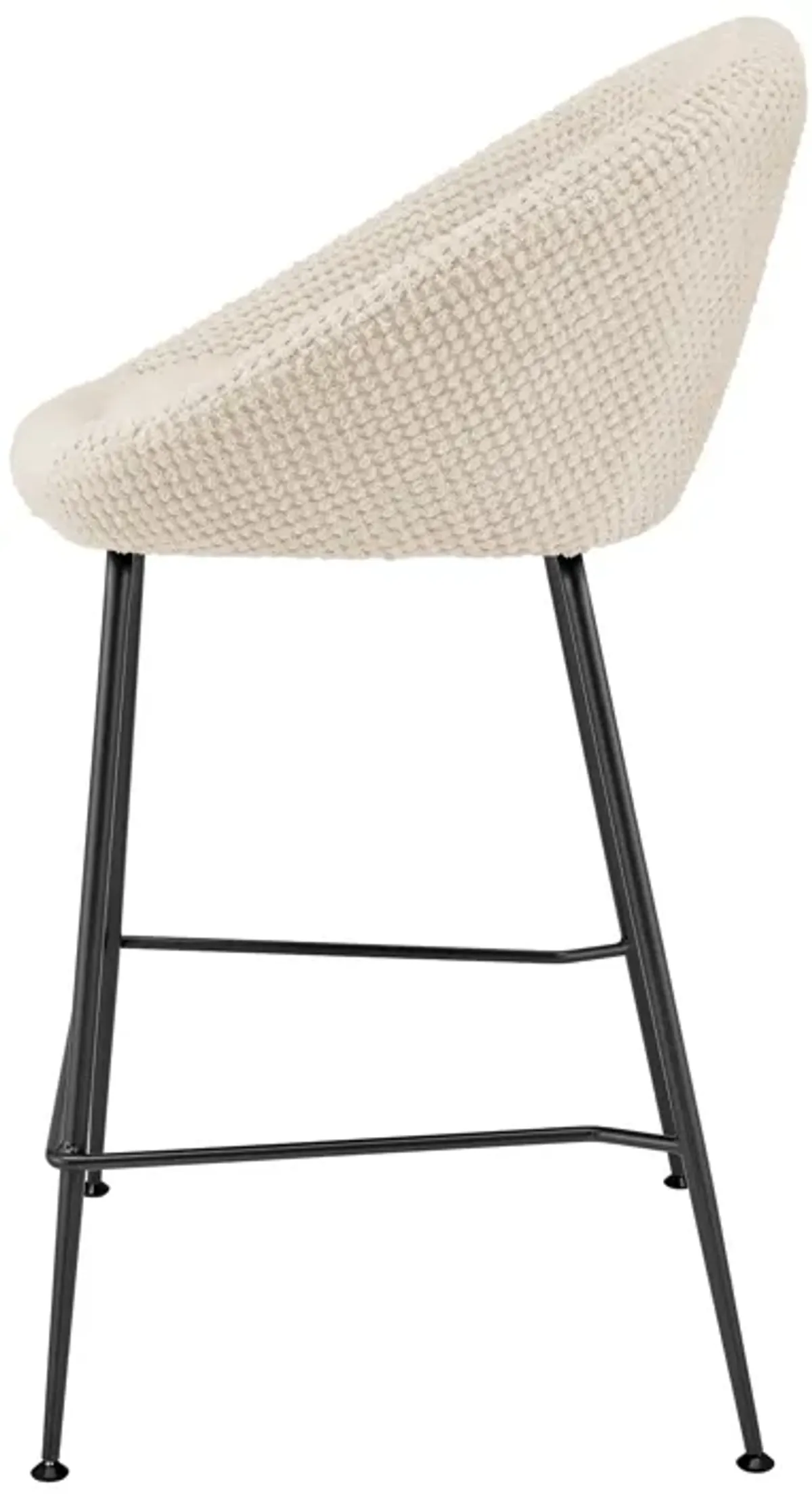 Watson KD Fabric Counter Stool, Georgia Cream