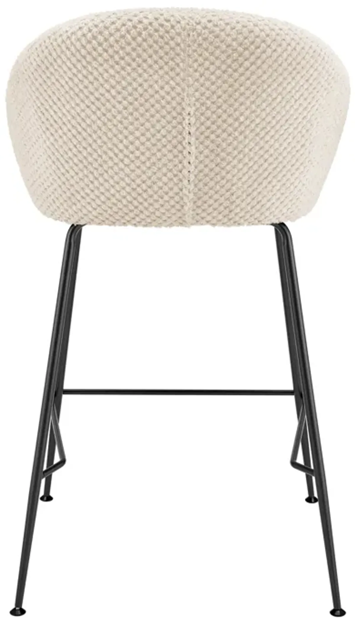 Watson KD Fabric Counter Stool, Georgia Cream