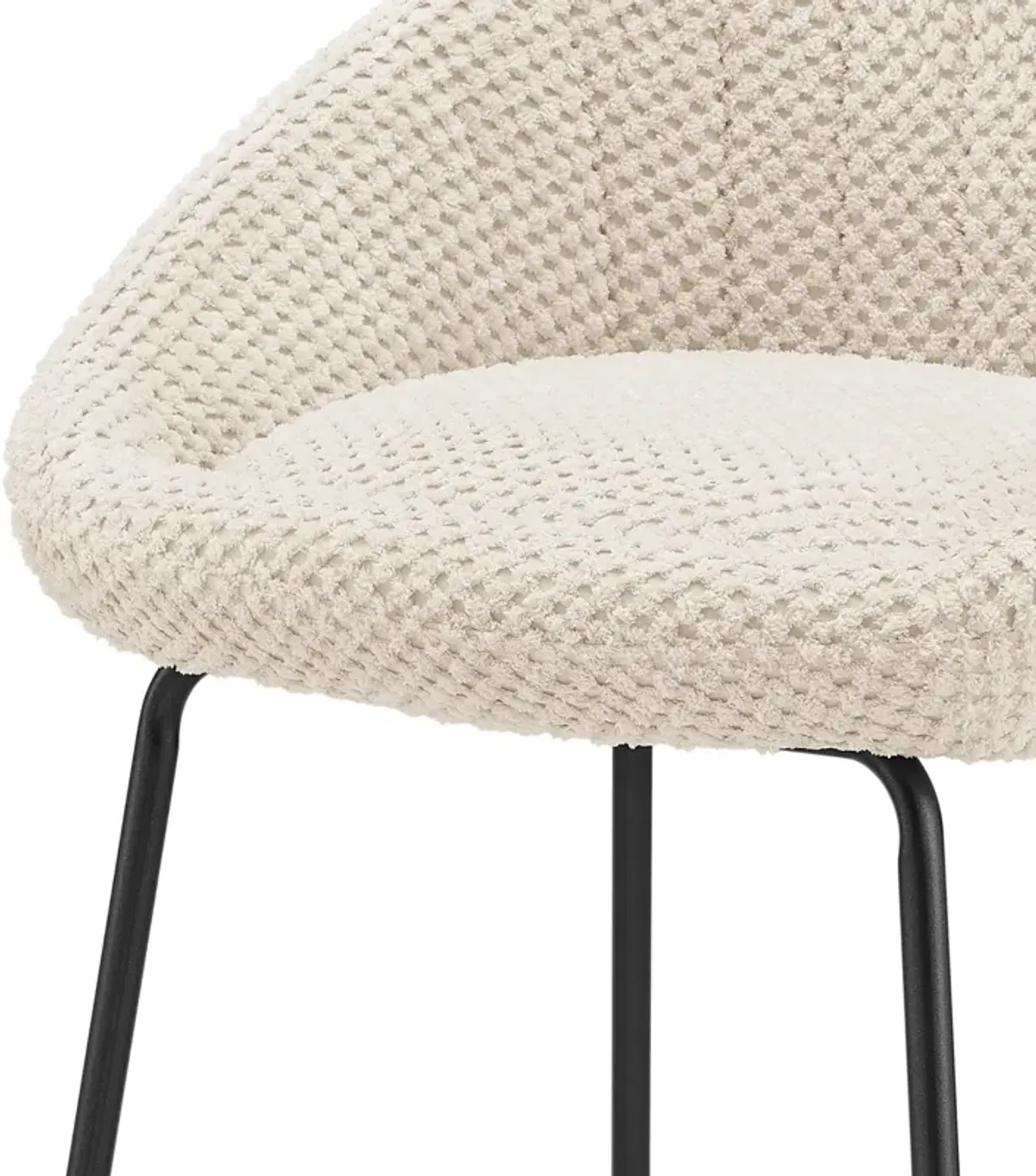 Watson KD Fabric Counter Stool, Georgia Cream