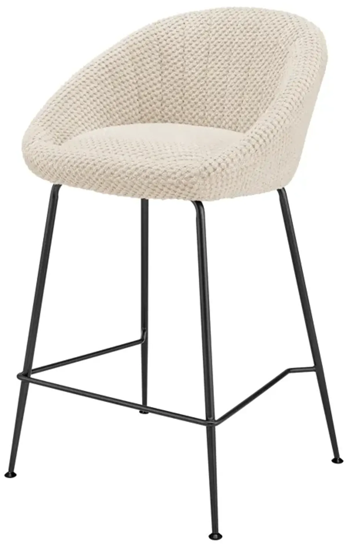 Watson KD Fabric Counter Stool, Georgia Cream