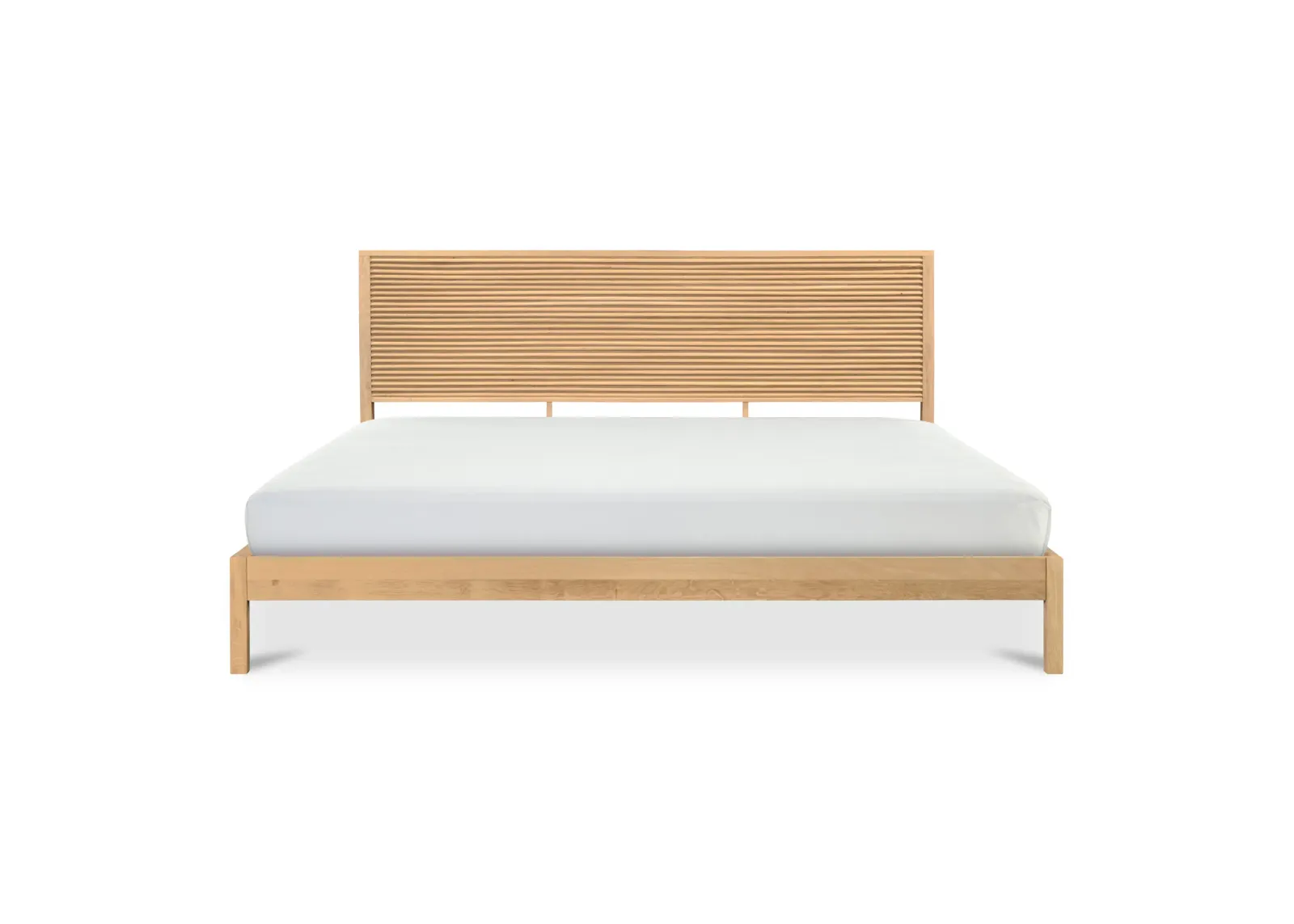 TEEDA QUEEN BED NATURAL