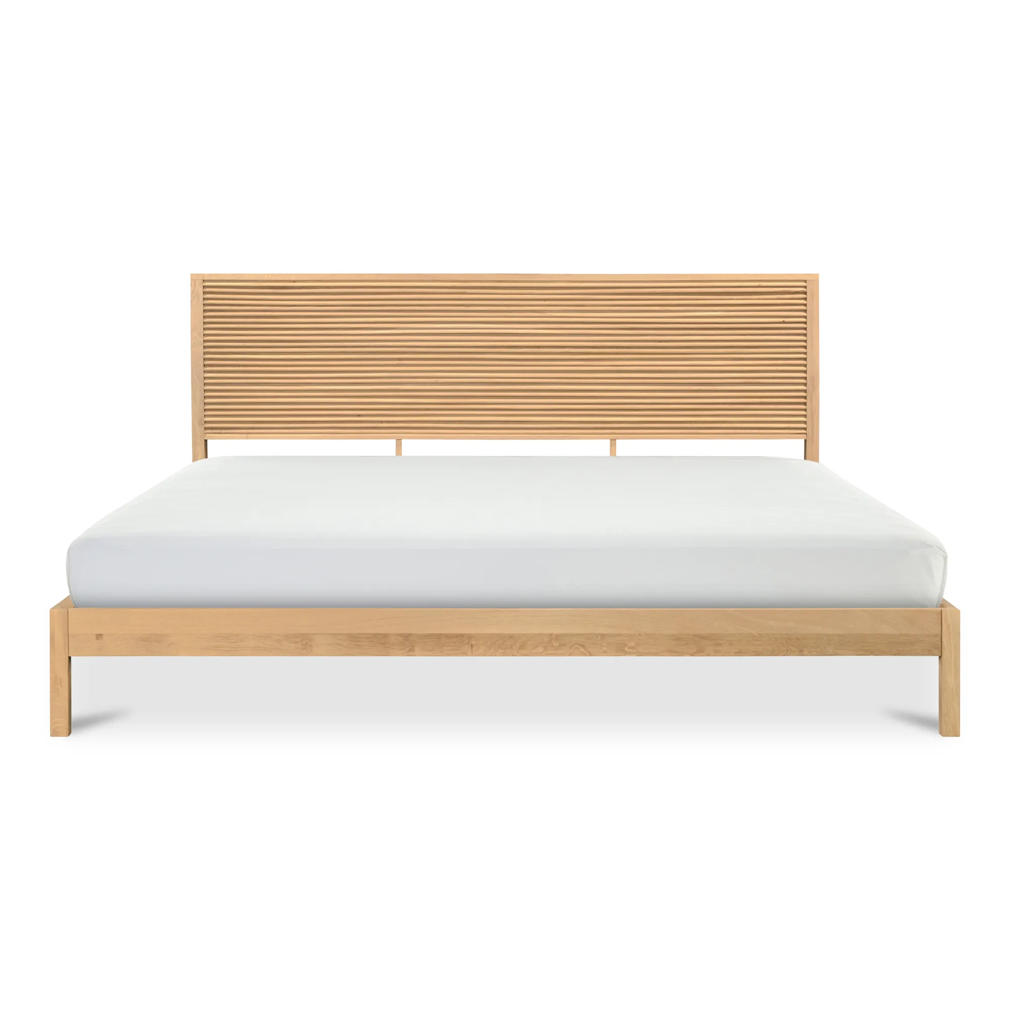 TEEDA QUEEN BED NATURAL