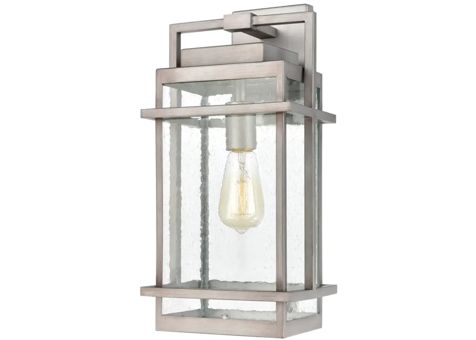 Breckenridge 19" High 1-Light Outdoor Sconce - Weathered Zinc