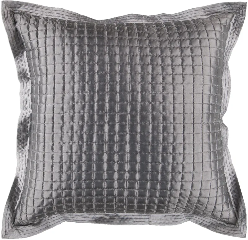 Quilted AR-005 22"L x 22"W Accent Pillow