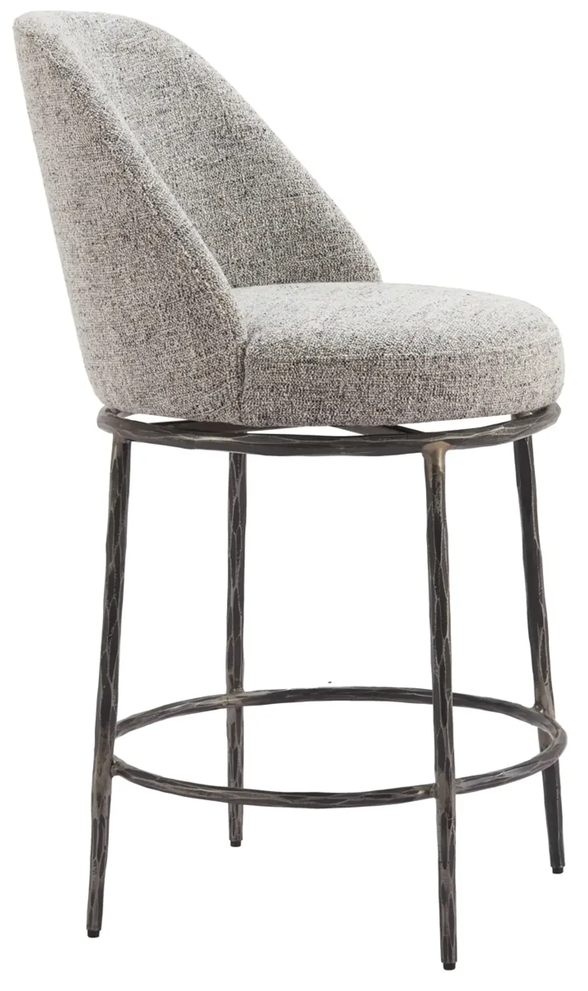 Nordhavn Swivel Counter Stool Gray