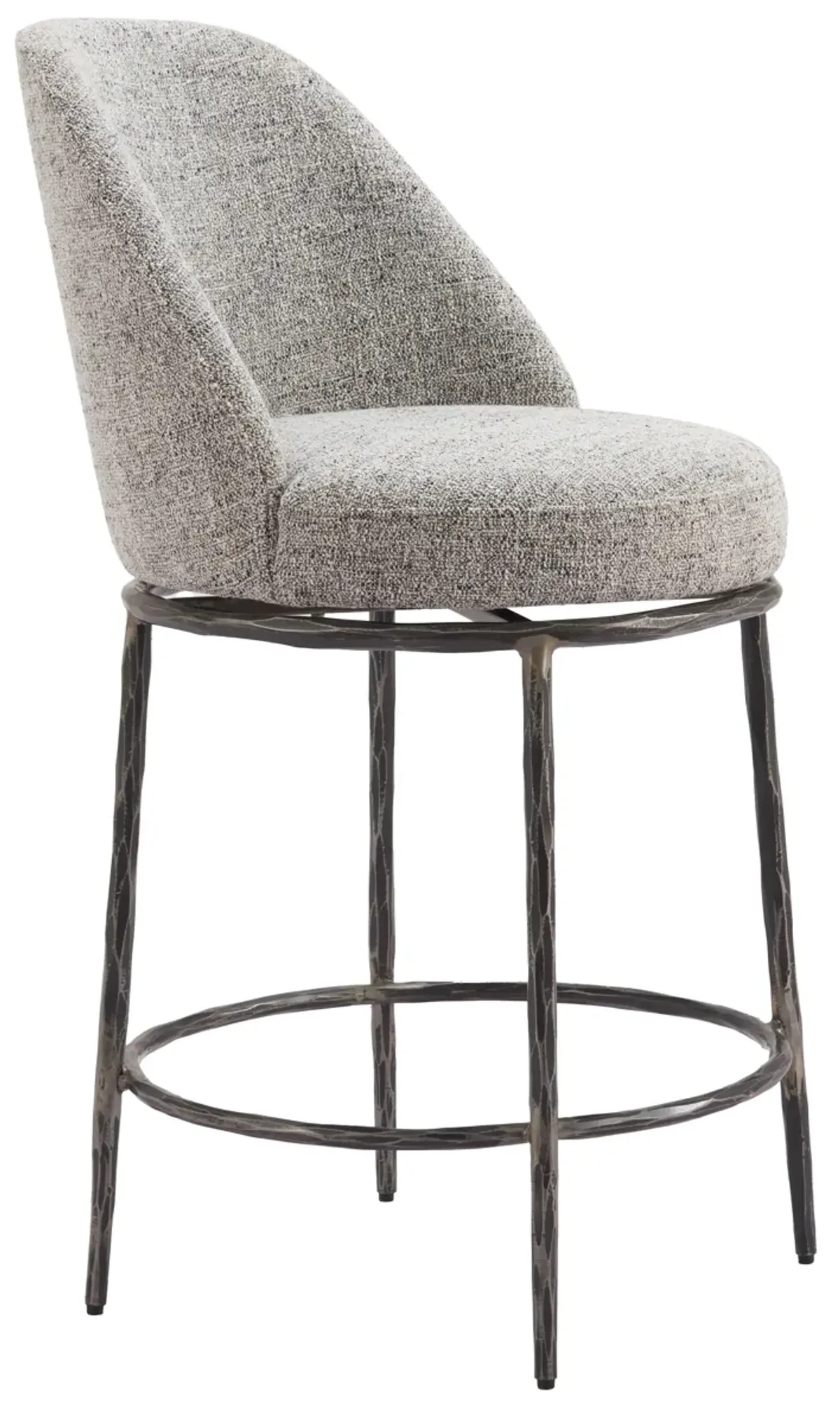 Nordhavn Swivel Counter Stool Gray