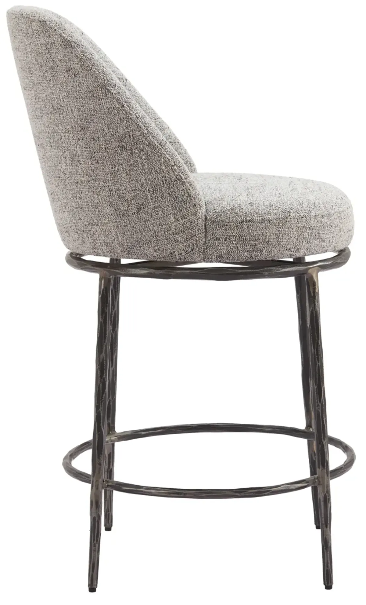 Nordhavn Swivel Counter Stool Gray