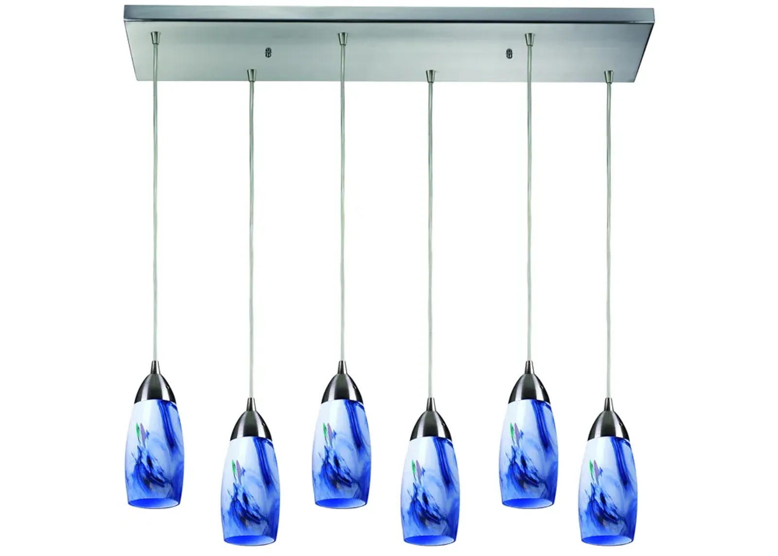 Milan Configurable Multi Pendant - Satin Nickel