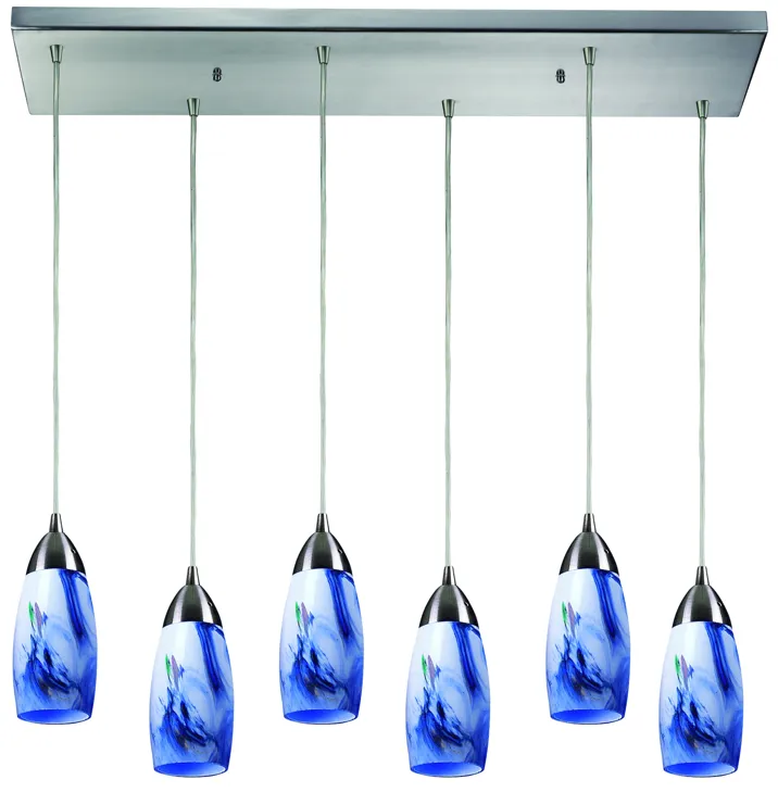 Milan Configurable Multi Pendant - Satin Nickel