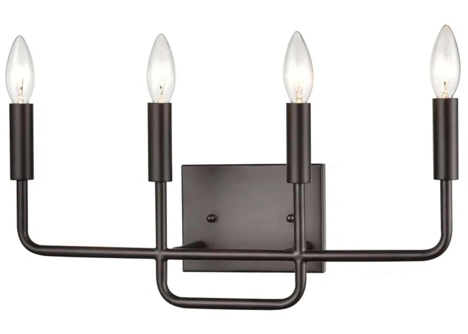 Park Slope 18.5" Wide 4-Light Vanity Light - Oil Rubbed Bronze