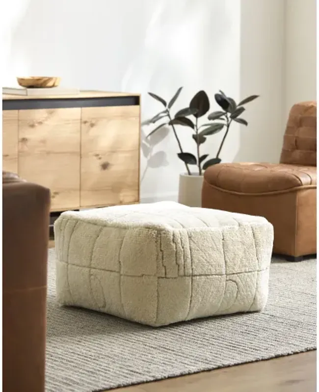 Jakob JOPF-003 14"H x 24"W x 24"D Pouf