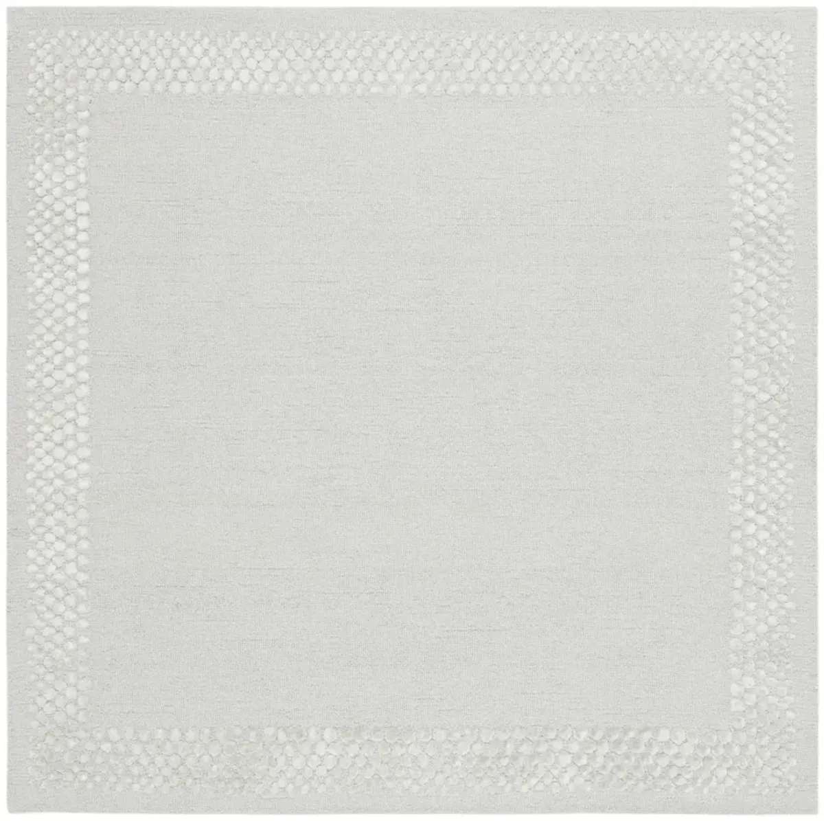 GLAMOUR Hand Tufted 6' x 6' Square area rug