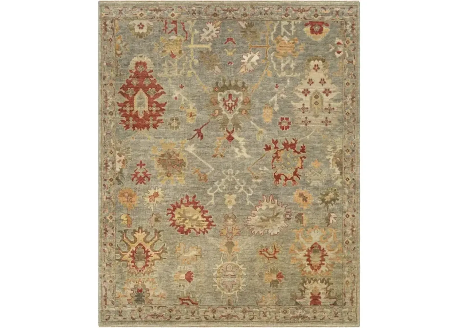 Ghazni GHZ-2307 6' x 9' Handmade Rug