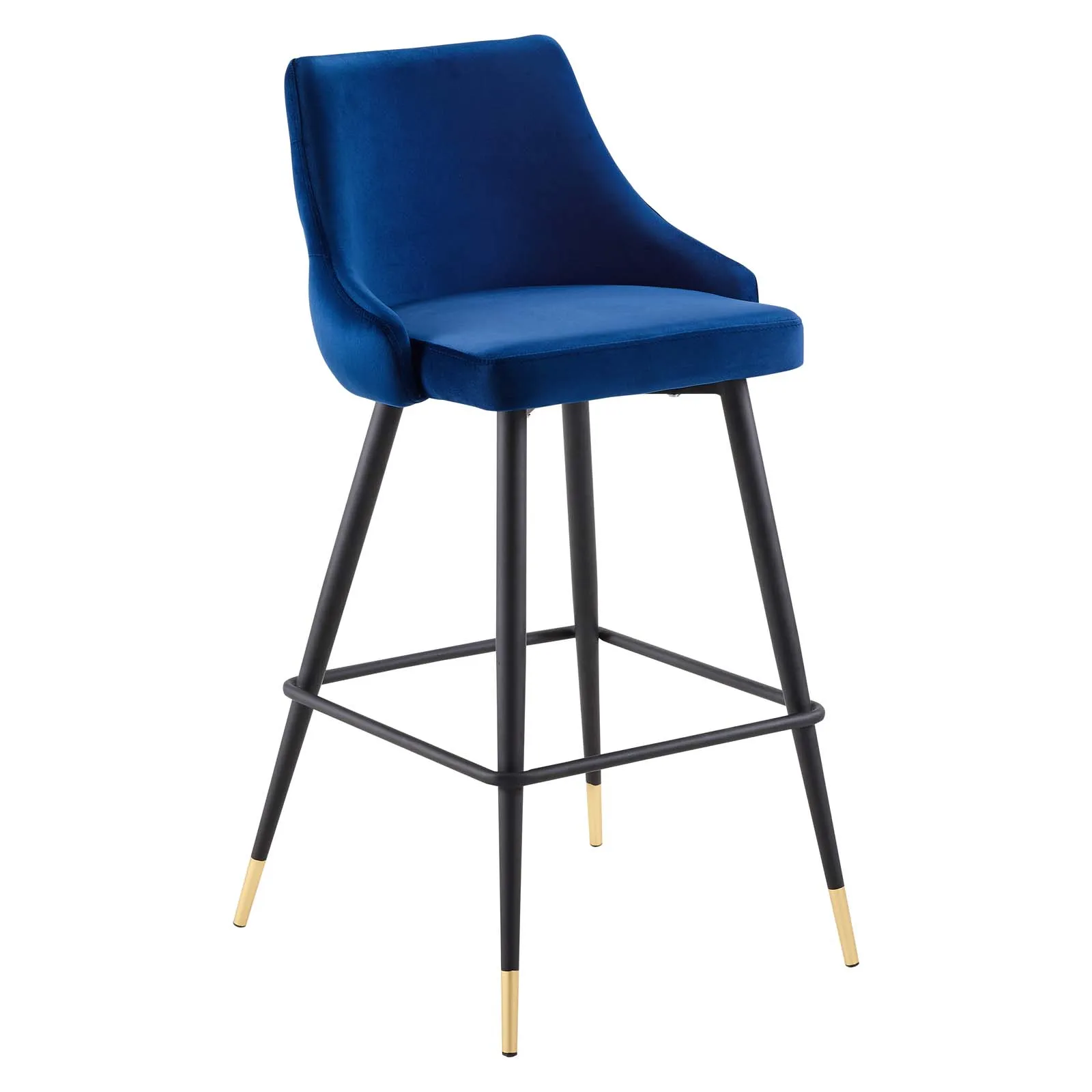 Adorn Performance Velvet Bar Stool Set of 2