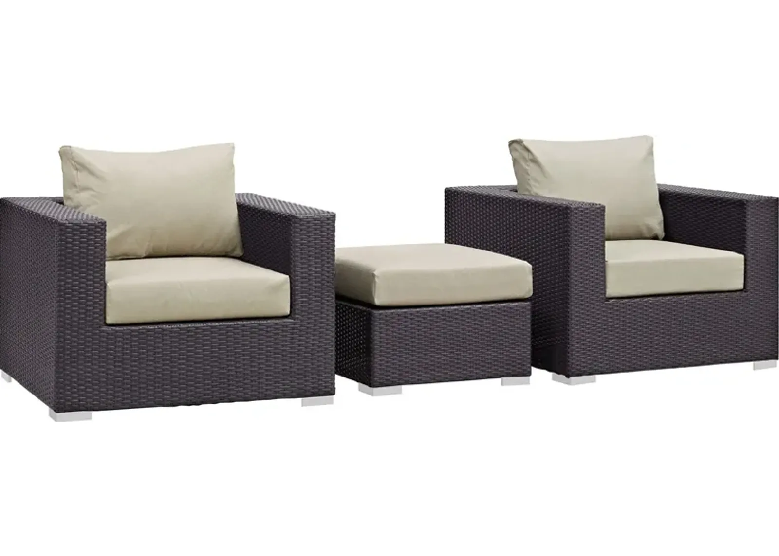 Convene 3 Piece Outdoor Patio Sofa Set