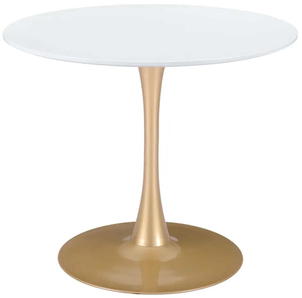 Opus Dining Table White & Gold