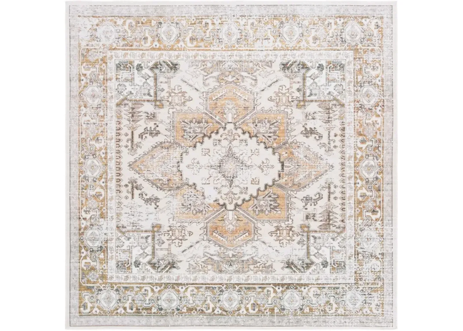 ARIZONA 116 BEIGE  7' x 7' Square Square Rug