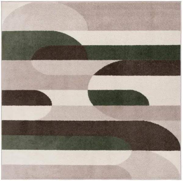 ADIRONDACK 295 BEIGE  6'-7' X 6'-7' Square Square Rug