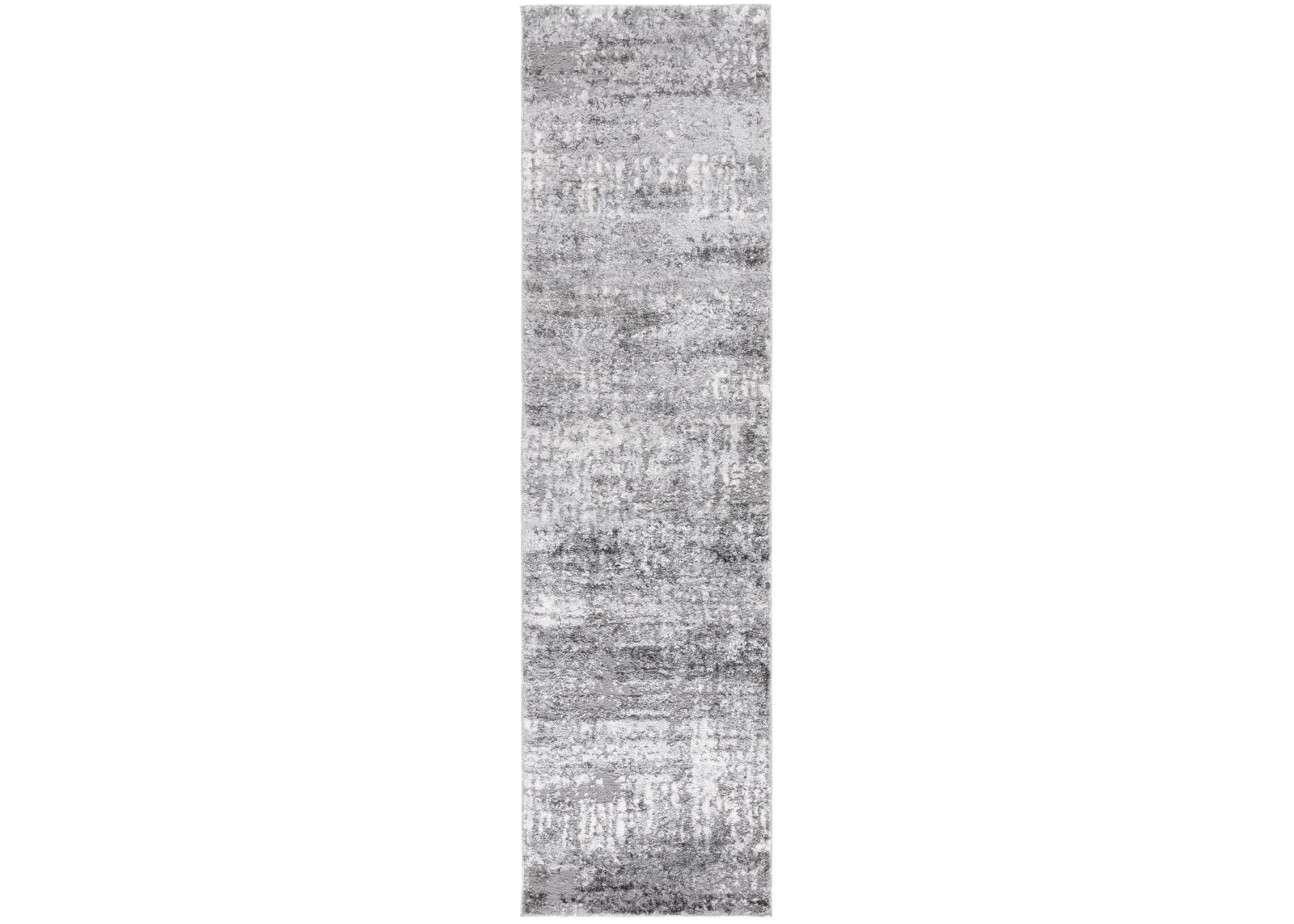 RAVINE SHAG 358 GREY  2'-2' x 8' Runner Rug