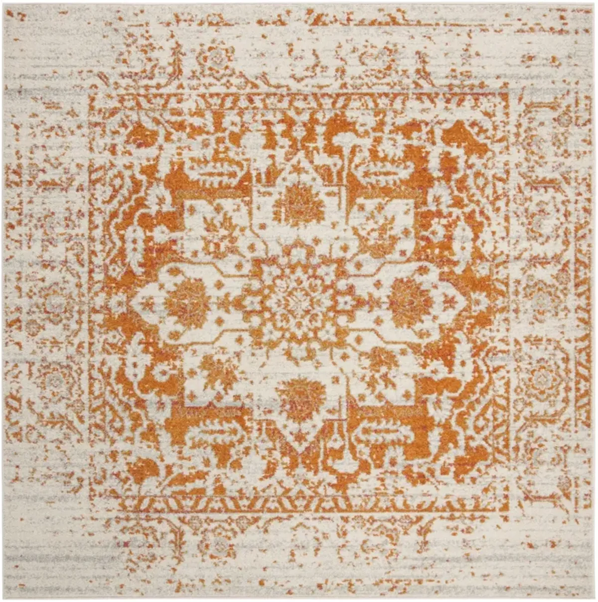 MADISON 603 ORANGE  10' x 10' Square Square Rug