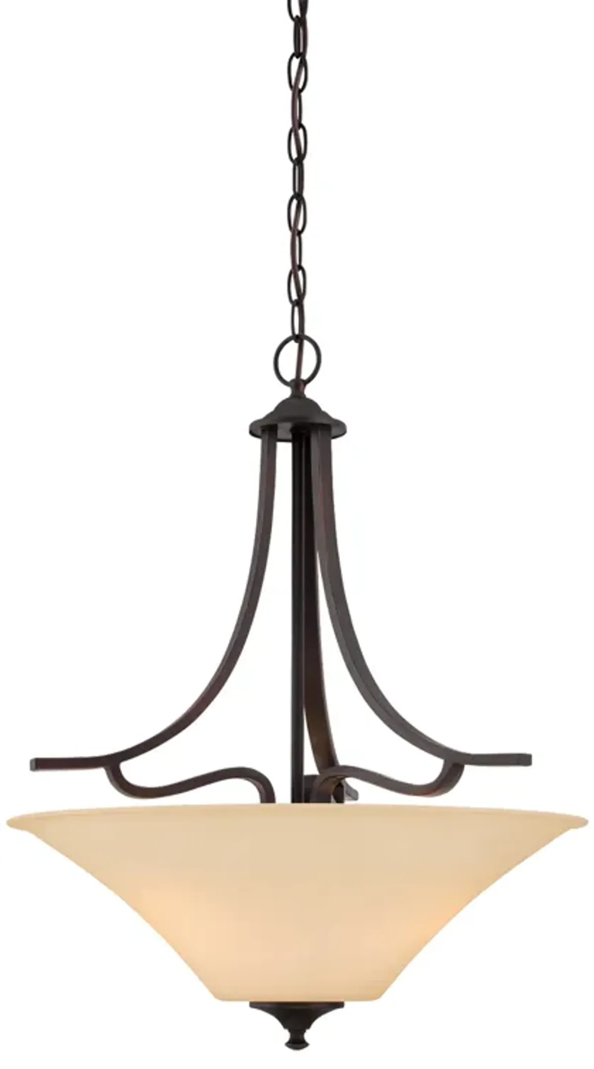 Treme 20" Wide 3-Light Pendant - Espresso