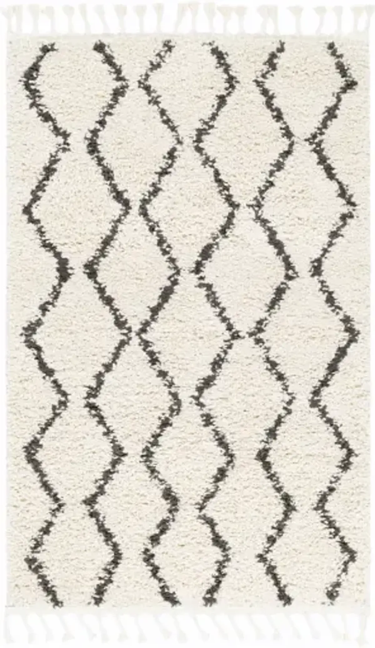 Berber Shag 6'7" x 9' Rug