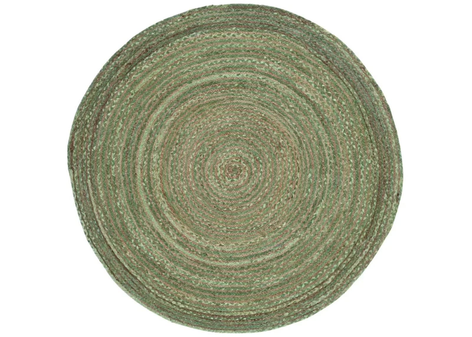 CAPE COD 202 GREEN  3' x 3' Round Round Rug