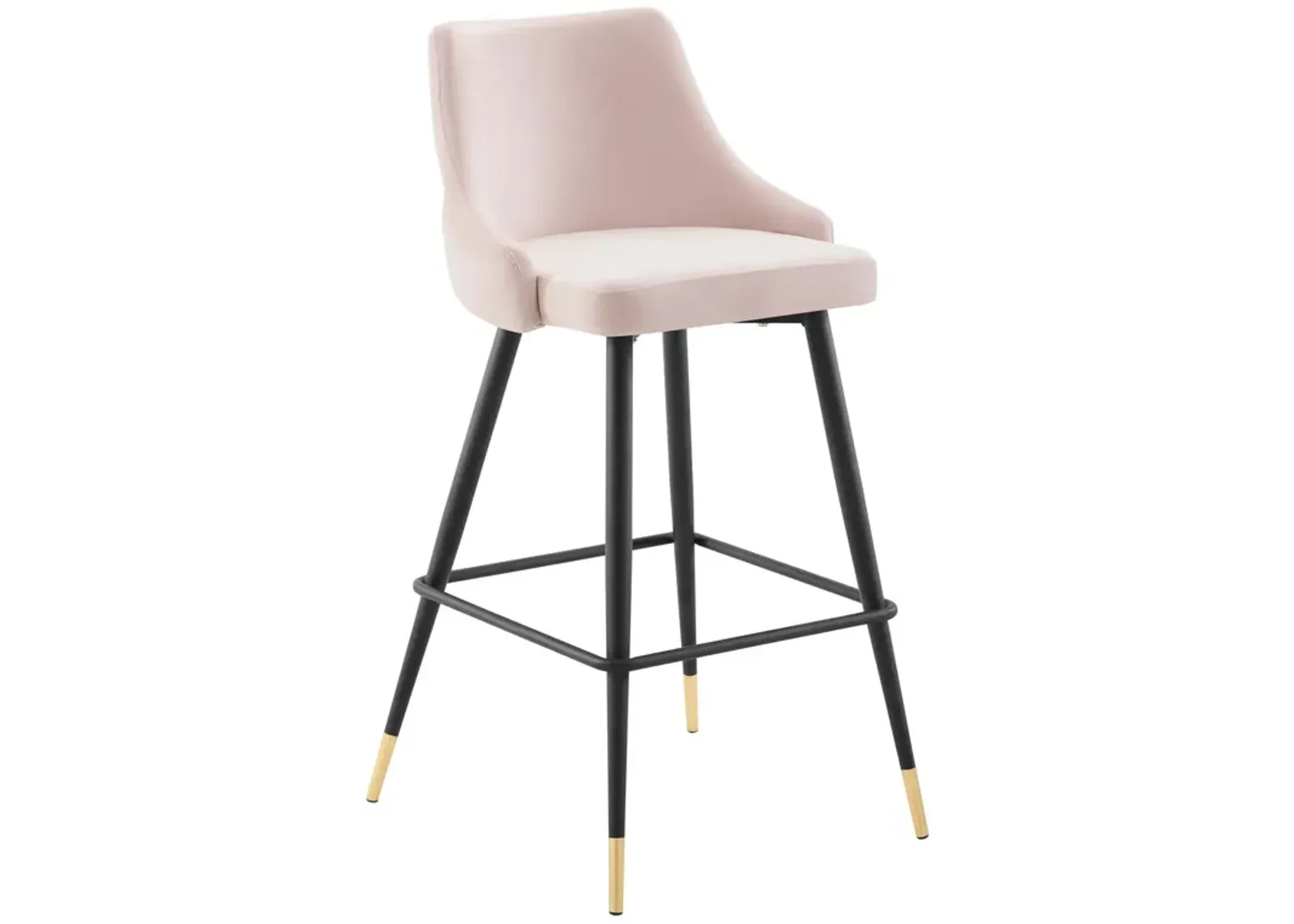 Adorn Performance Velvet Bar Stool