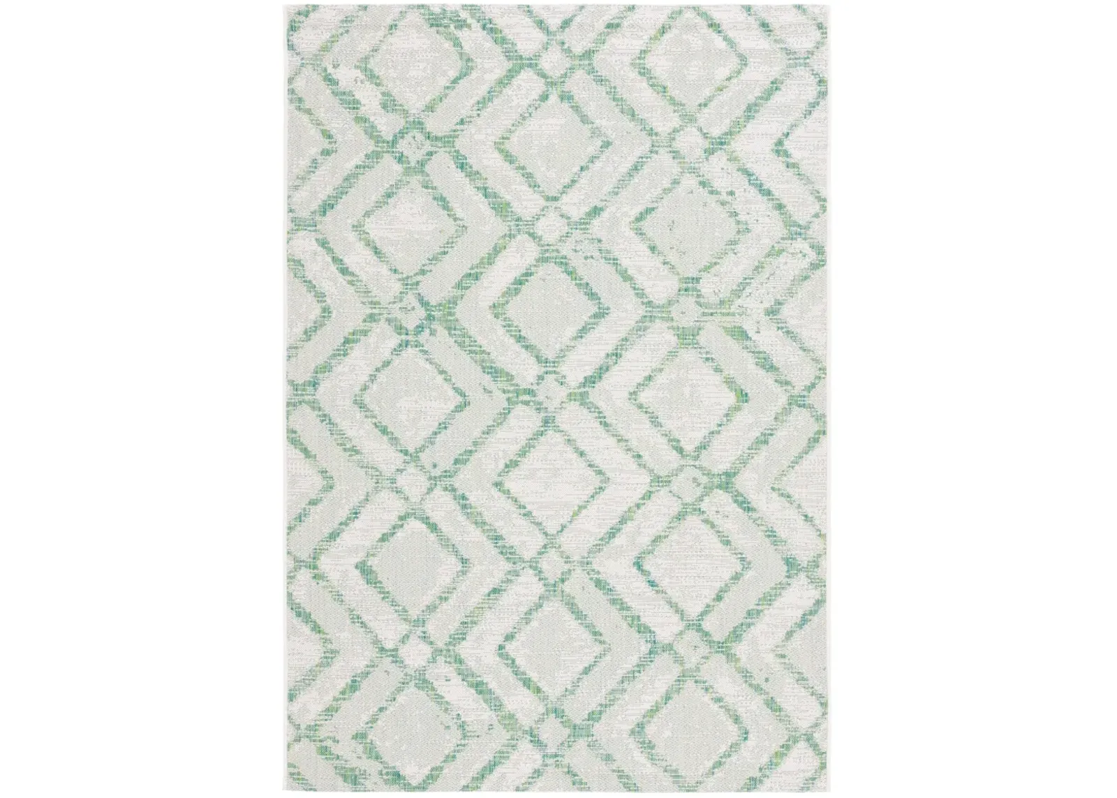 COURTYARD  8951 IVORY  8' x 10' Large Rectangle Rug